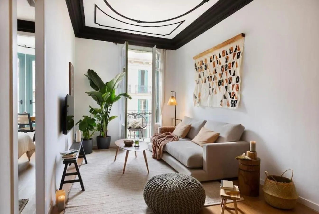 Bantu - 1 Bedroom And Balcony In Eixample Esquerra Barcelona Lägenhet